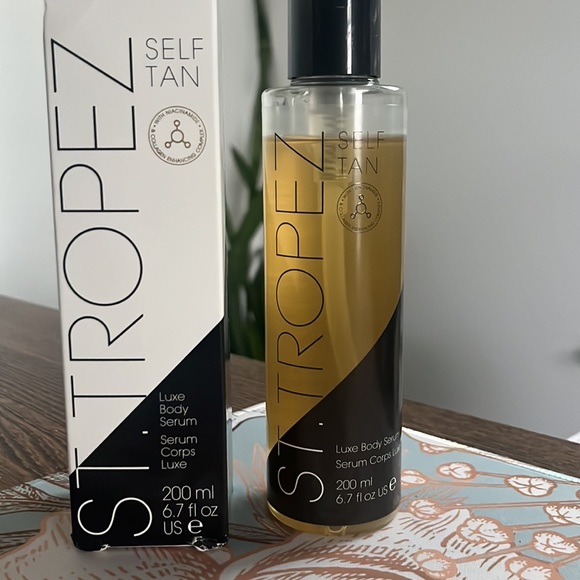 St. Tropez Luxe Body Serum Full Size 6.7 Oz Used Once - Picture 2 of 3